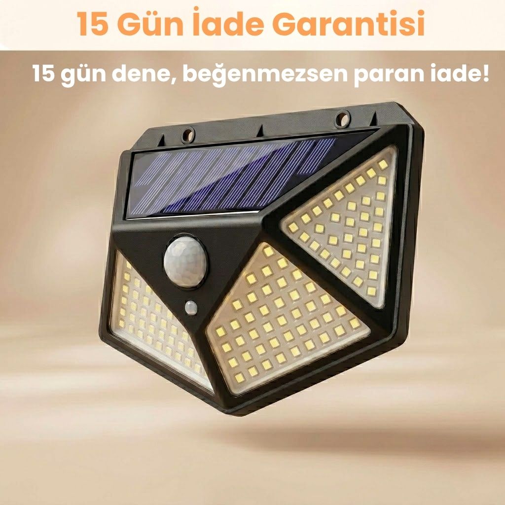 Clario Güneş Enerjili Hareket Sensörlü Aydınlatma