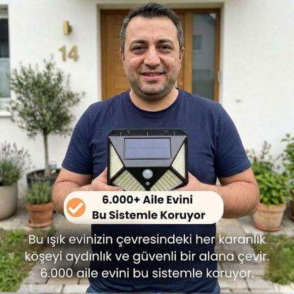 Clario Güneş Enerjili Hareket Sensörlü Aydınlatma