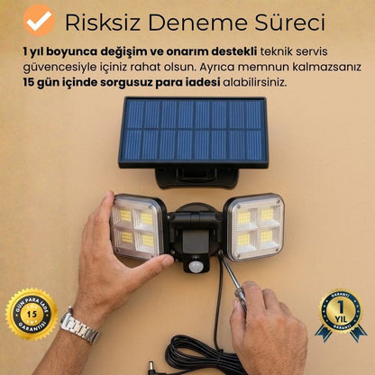 Clario - 2.0 Sensörlü Solar Aydınlatma - Clario
