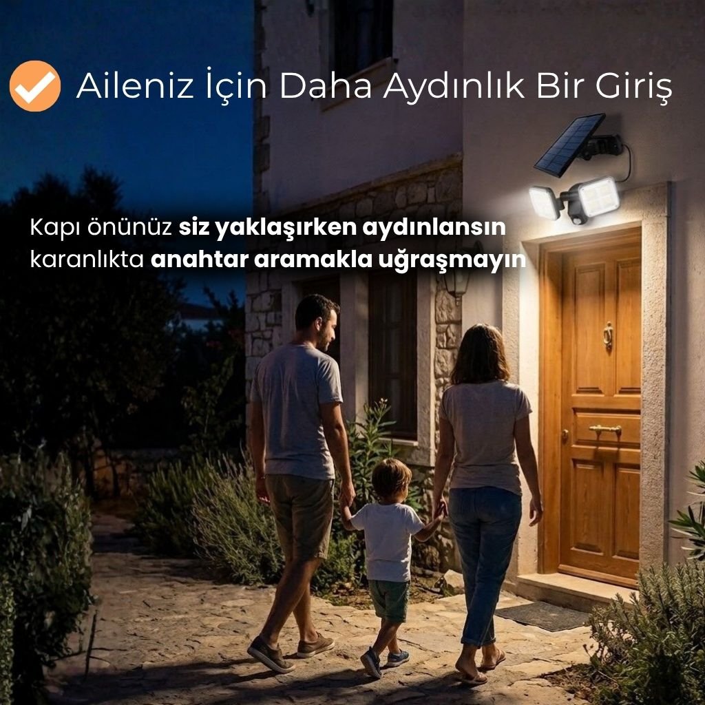 Clario - 2.0 Sensörlü Solar Aydınlatma - Clario