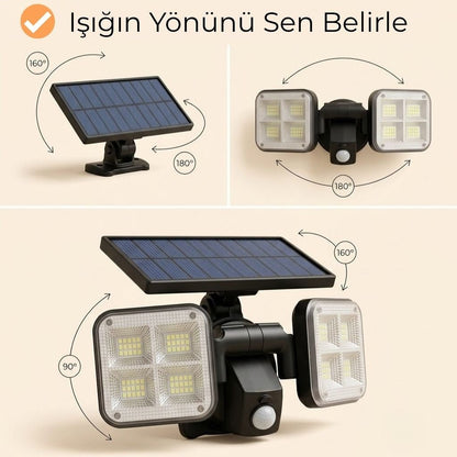 Clario - 2.0 Sensörlü Solar Aydınlatma - Clario