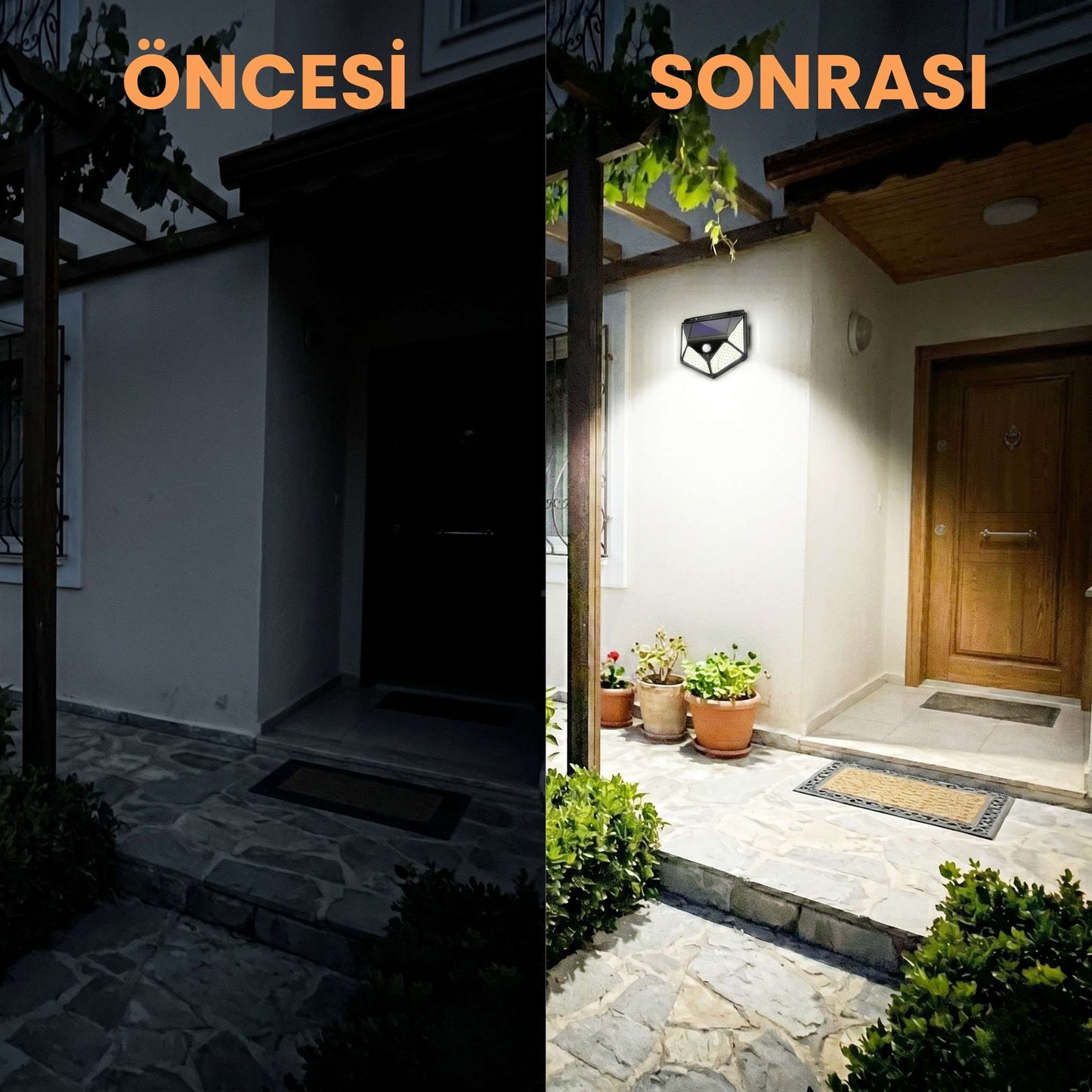 Clario - Güneş Enerjili Hareket Sensörlü Aydınlatma - Clario