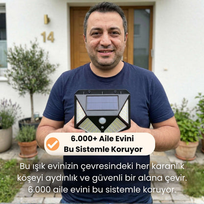 Clario - Güneş Enerjili Hareket Sensörlü Aydınlatma - Clario