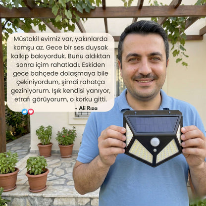Clario - Güneş Enerjili Hareket Sensörlü Aydınlatma - Clario