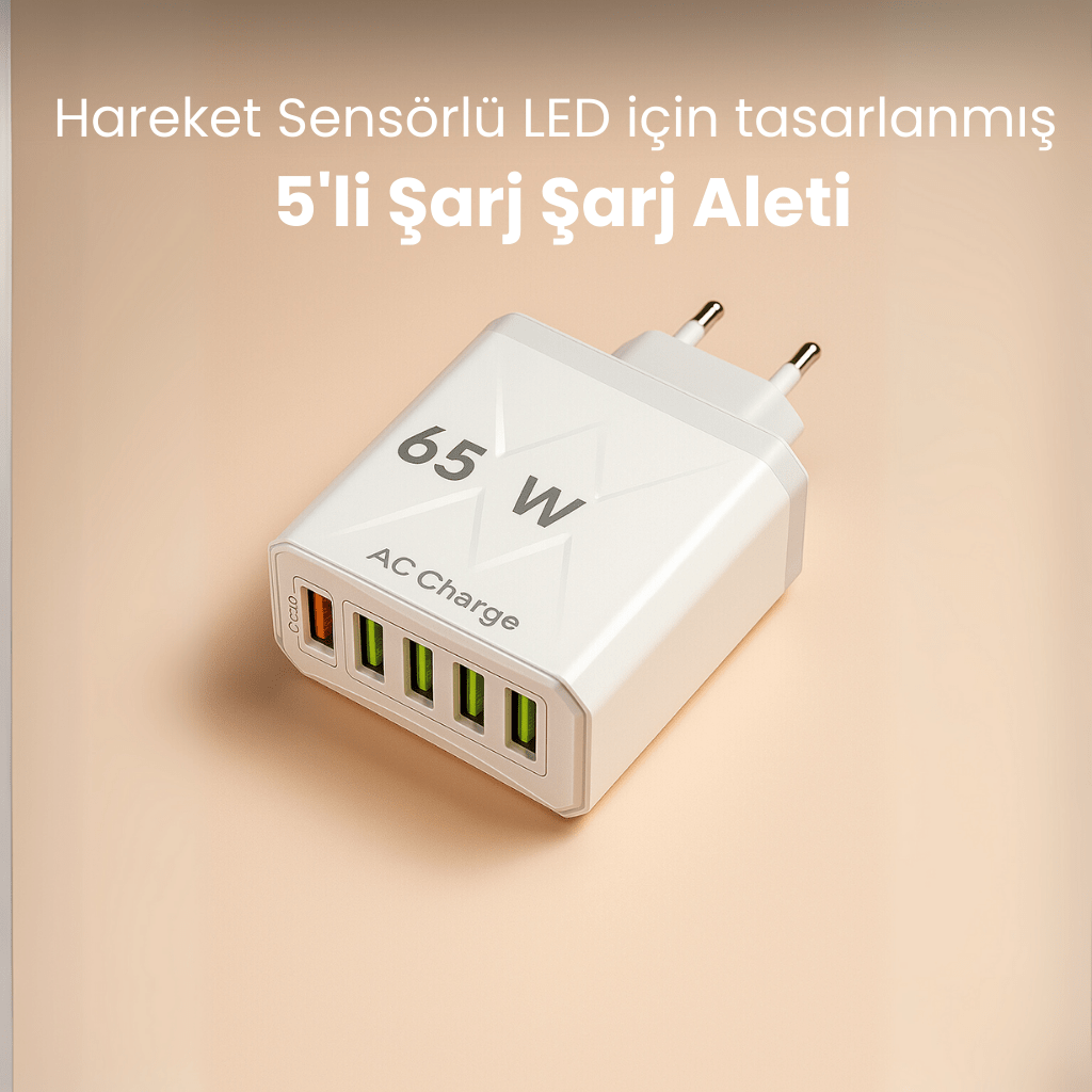 Clario PowerHub - Çok Girişli Hızlı Şarj Aleti - Clario