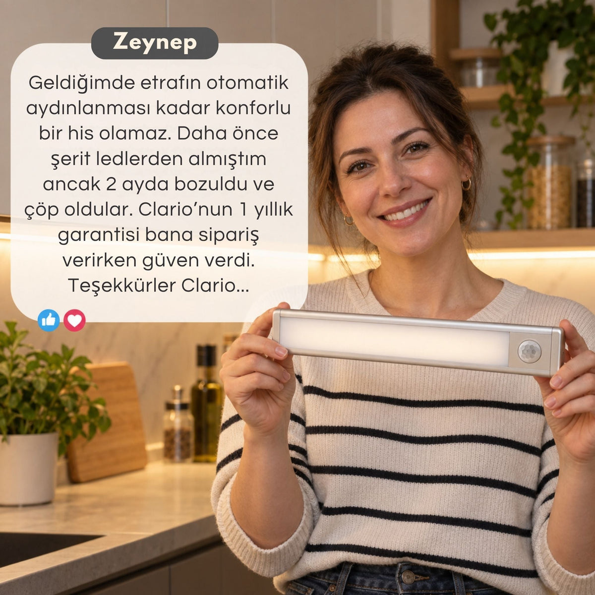Clario Sensörlü LED Aydınlatma - Clario
