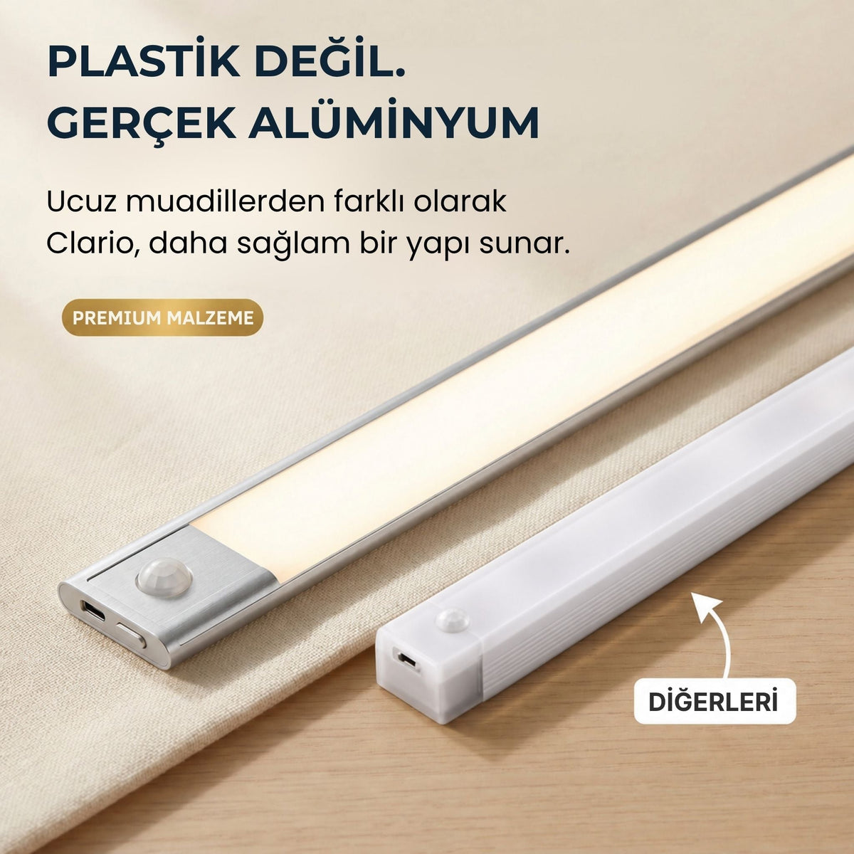 Clario Sensörlü LED Aydınlatma - Clario