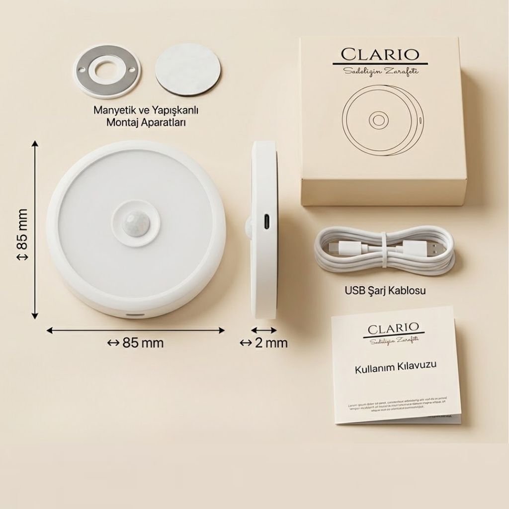 Clario Sensörlü Spot LED - Clario