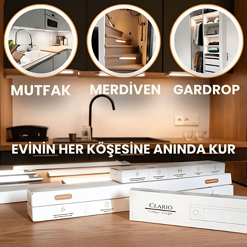 Clario Sensörlü LED Aydınlatma - Clario
